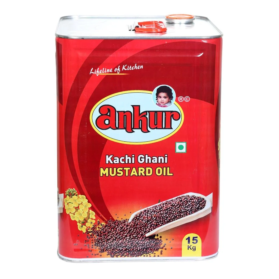 Ankur Kachi Ghani Mustard Oil &ndash; view 2
