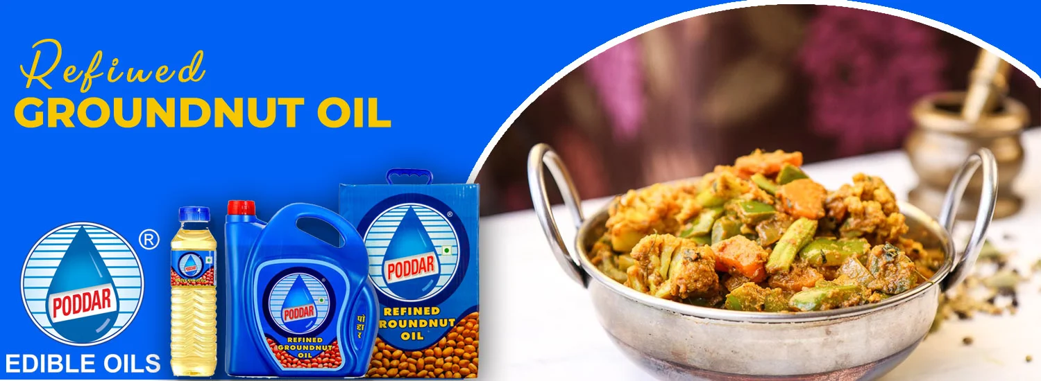 Poddar Refined Groundnut Oil – edible oils from Agrawal Oil Group, Udaipur
